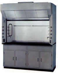 Pillar Lights used in Fume Hoods